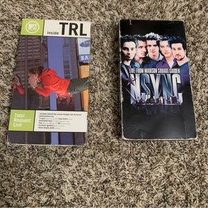 NSYNC Live From Madison Square Garden & Inside TRL VHS